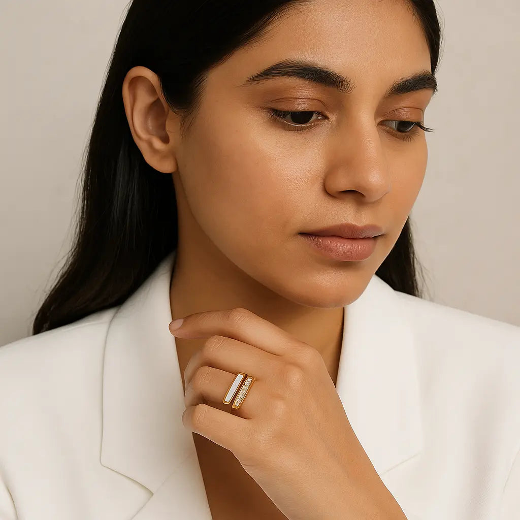 Luxury Ring for Modern Women - lifestylebysparsh.in