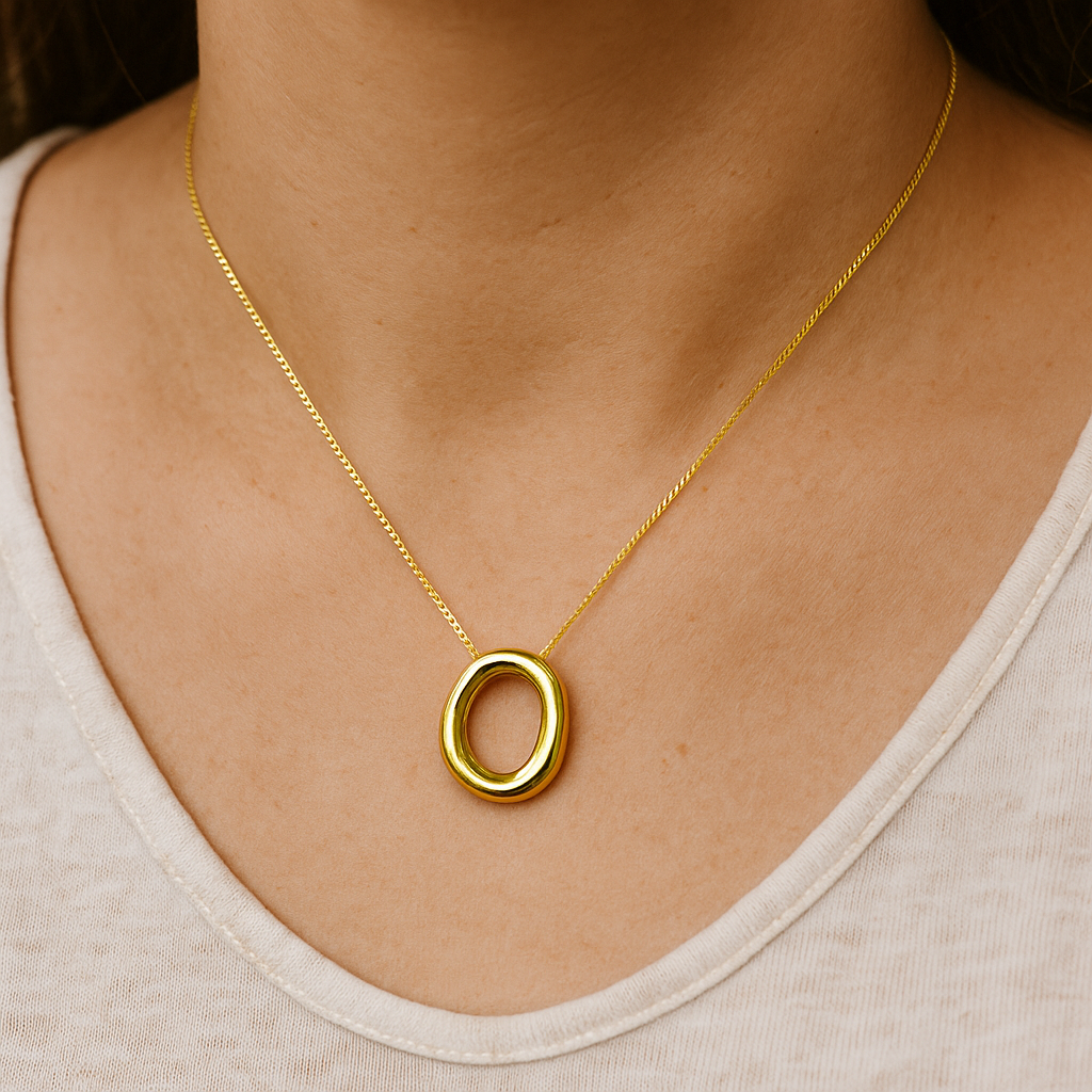 Elegant Gold Pendant - Sparsh Jewel lifestylebysparsh.in