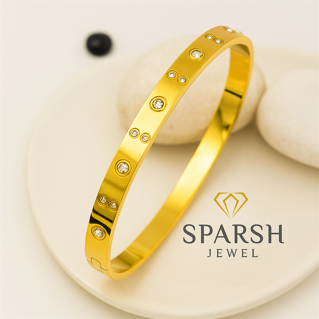 Everyday Wear Gold Bracelet lifestylebysparsh.com