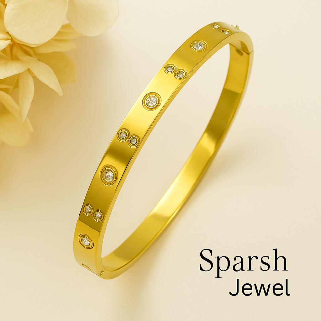 Everyday Wear Gold Bracelet lifestylebysparsh.com