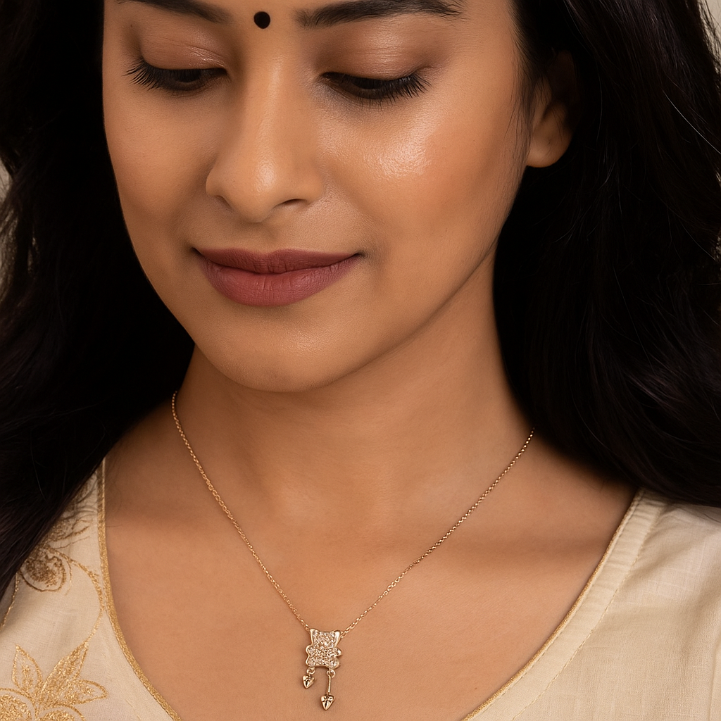 Cute Bear Necklace lifestylebysparsh.com