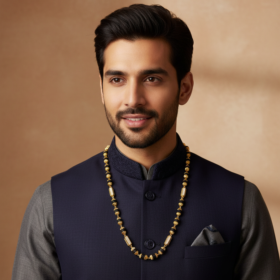 Premium Quality Diamond Beads Rudraksha Mala lifestylebysparsh.in