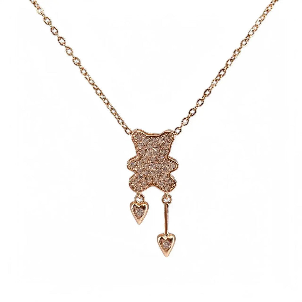 Cute Bear Necklace lifestylebysparsh.com