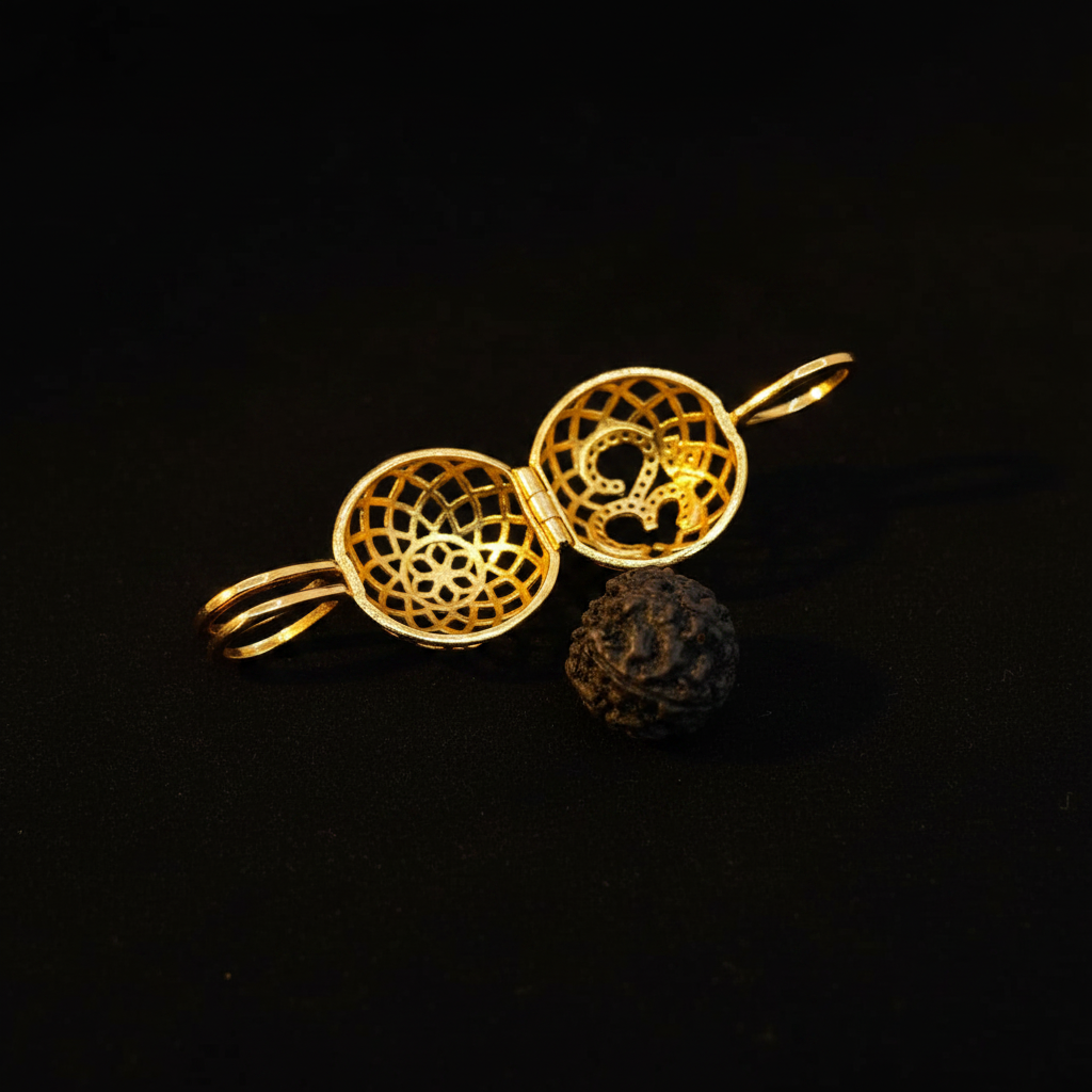 Om Pendant Open