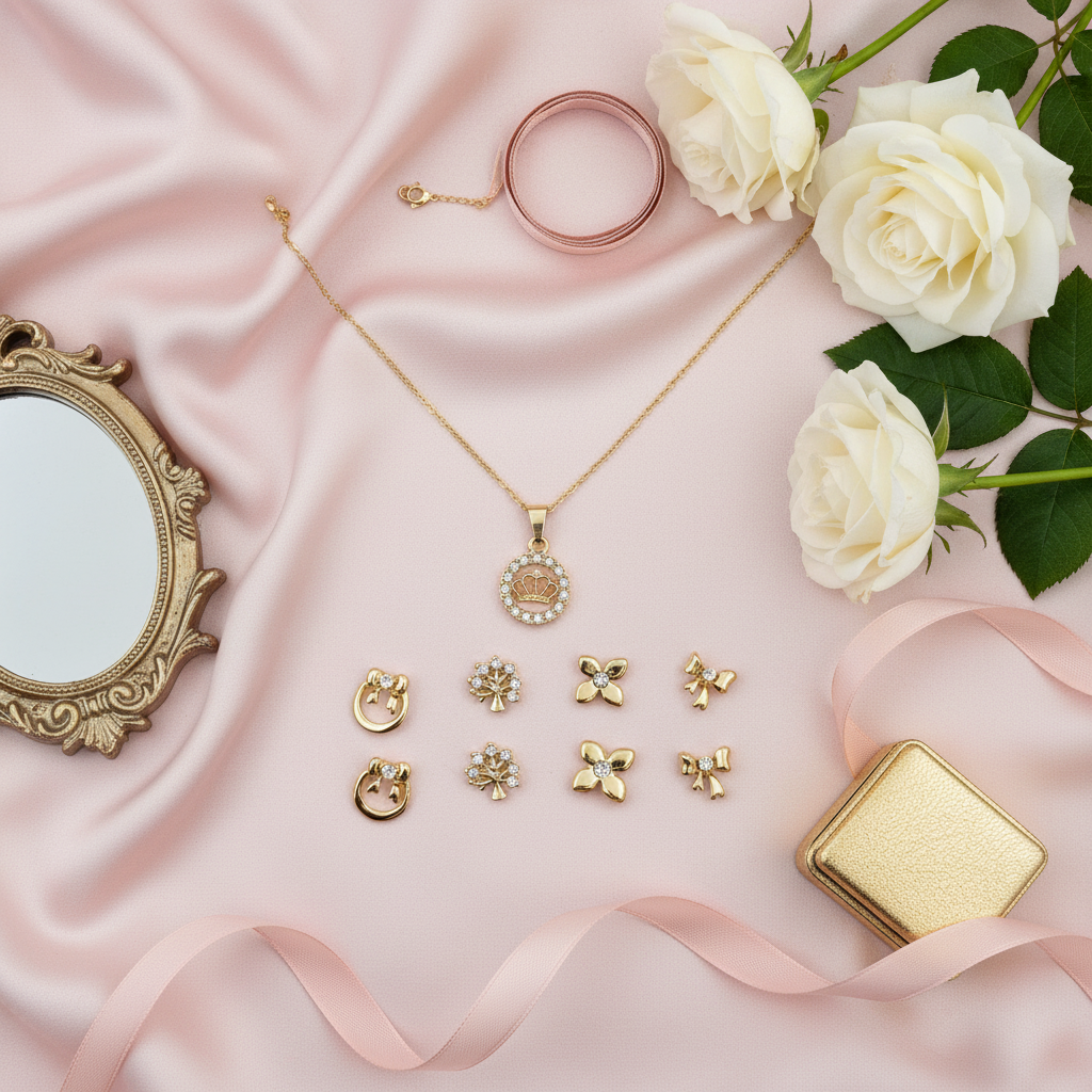 Romantic blush pink velvet styling