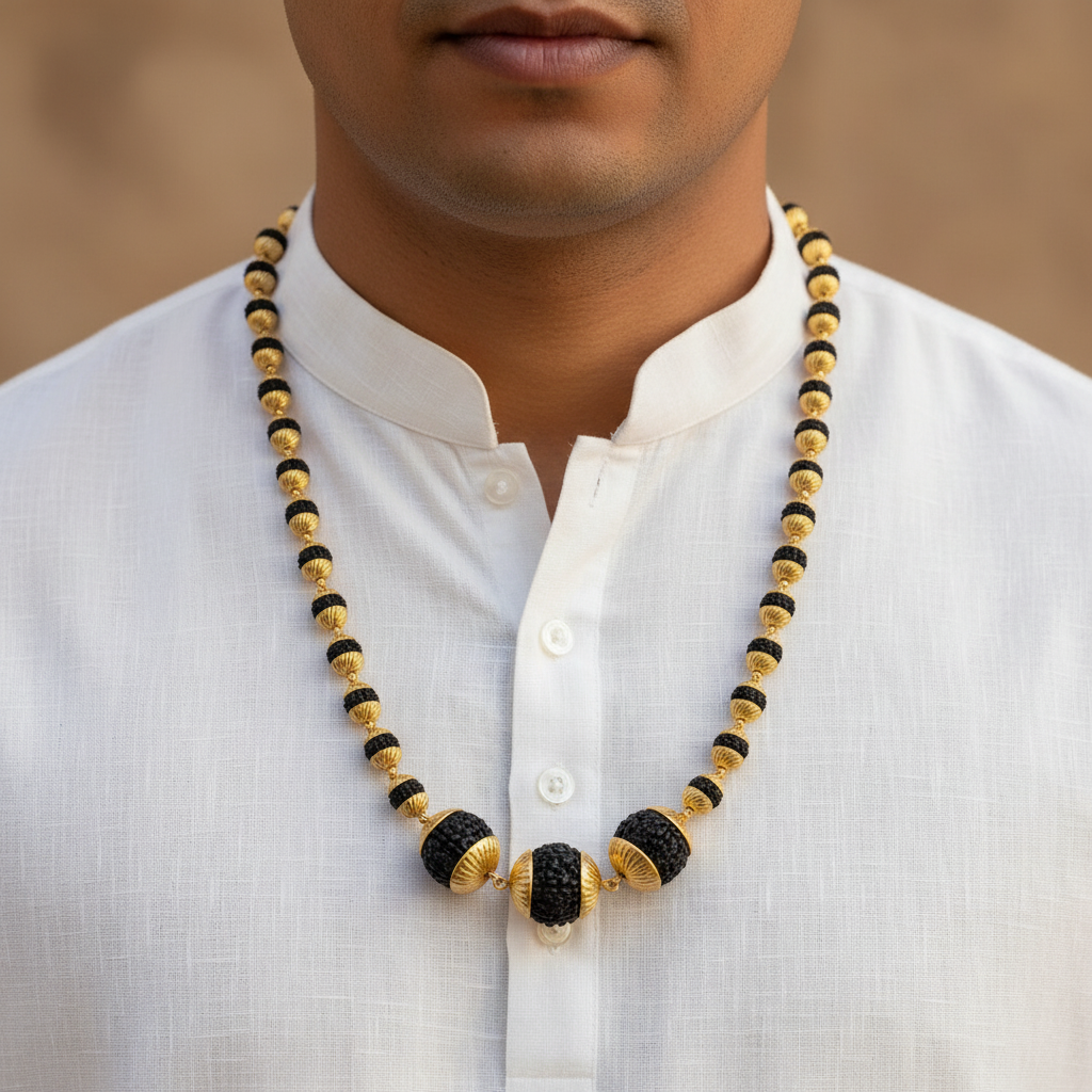 Rudraksha Mala Khadi