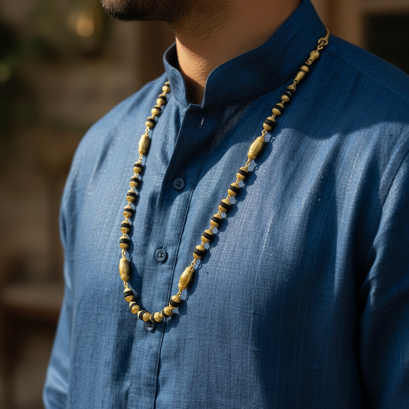Rudraksha Mala - Side View
