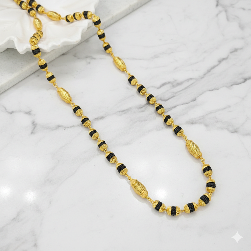 Rudraksha Mala - White Marble