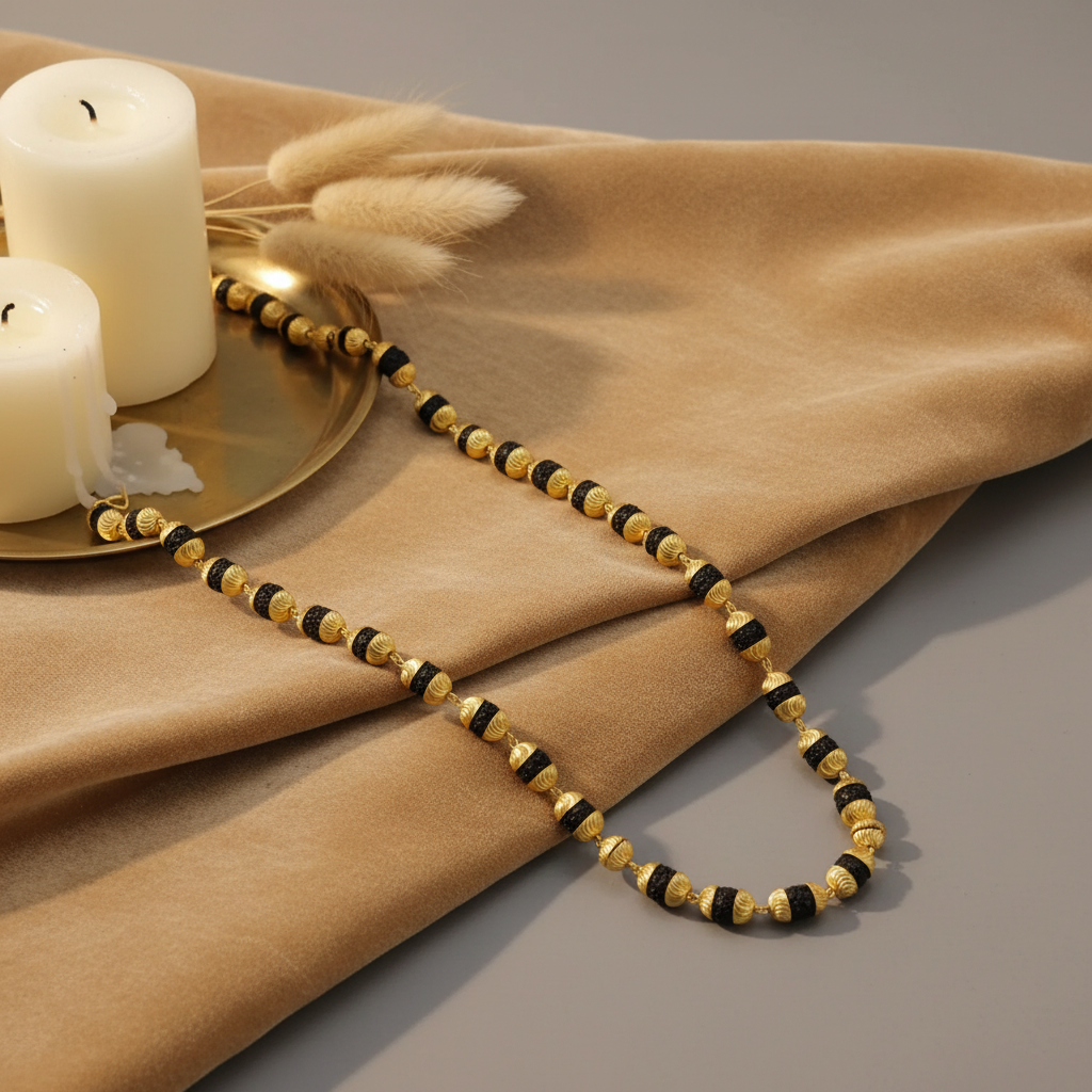 Velvet fabric with candles and pampas grass